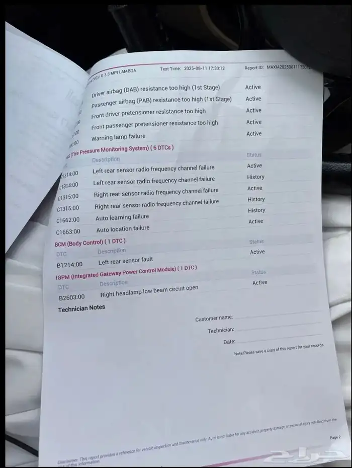 كيا كادنزا 12