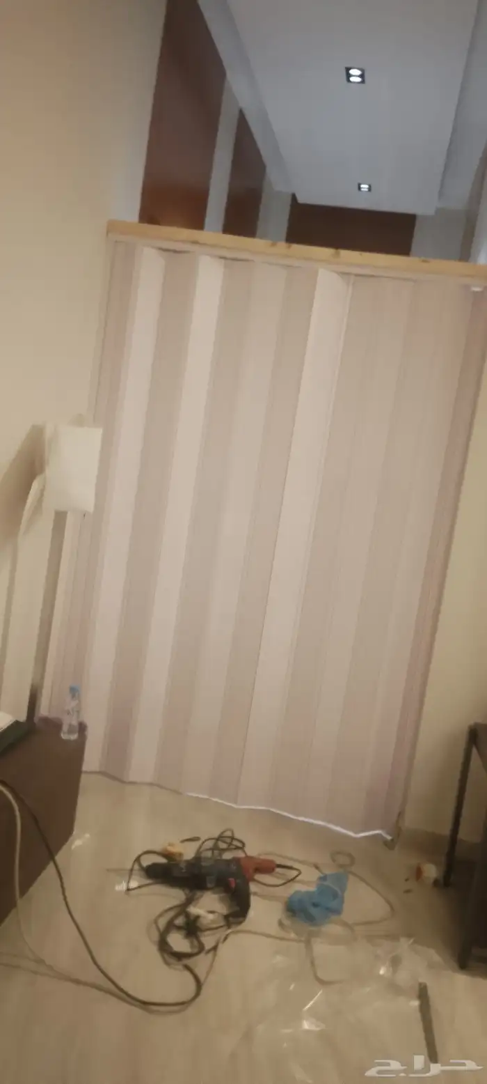 ابواب كرديون سحاب بلاستيك جلد جوده عالية. مصنع سعودي 0