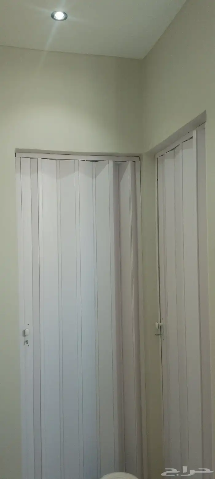 ابواب كرديون سحاب بلاستيك جلد جوده عالية. مصنع سعودي 1