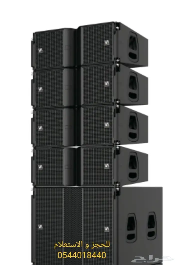 صوتيات واضائات وشاشات للبيع او الايجار 7