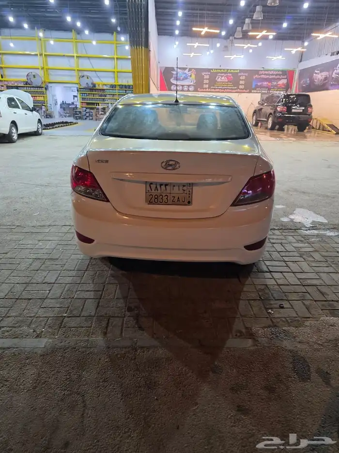 سياره اكسنت موديل 2014 نضيفه 1