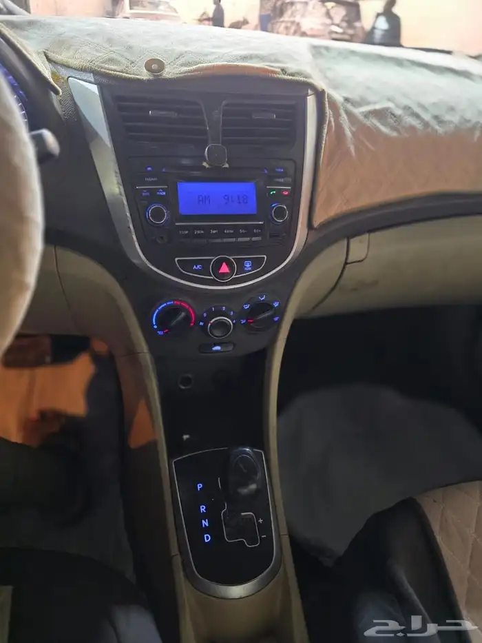 سياره اكسنت موديل 2014 نضيفه 6