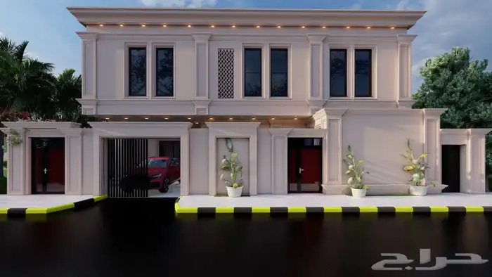 تصميم واجهة نيوكلاسيك 0