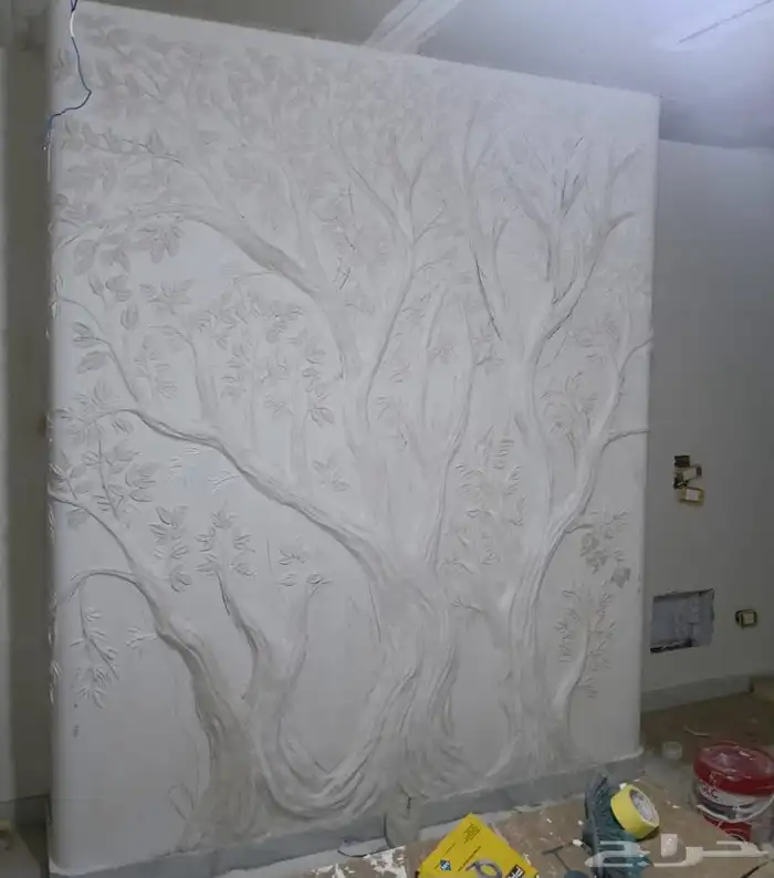 رسم جدريات هاند ميد نحت بارز 1