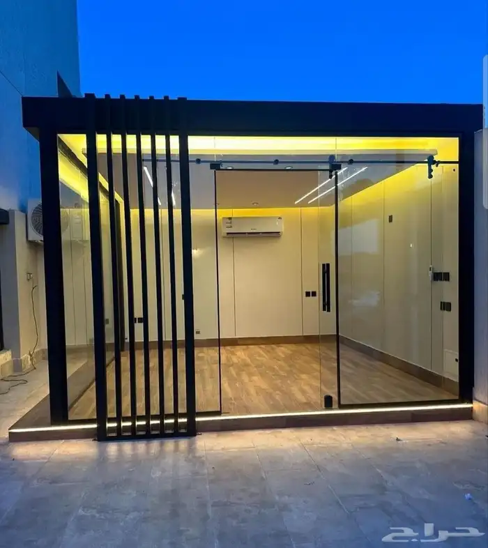 جلسات زجاجيه سكريت وزجاج دبل بجميعالاحجام حسبالطلل 3