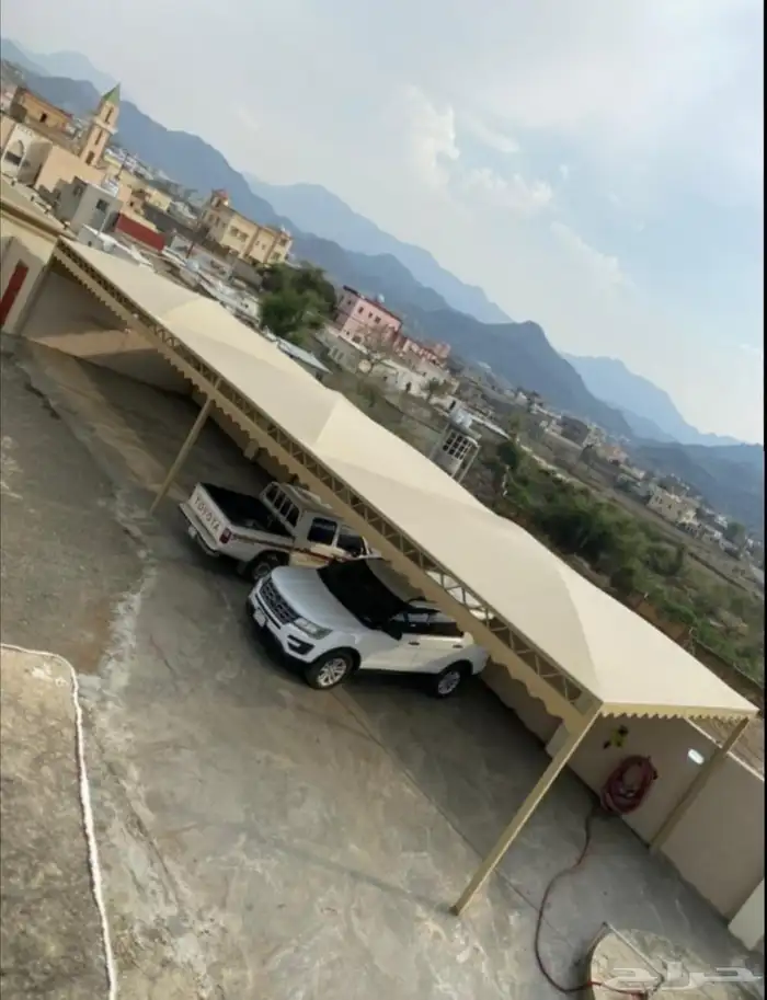 حداد مظلات وسواتر 6