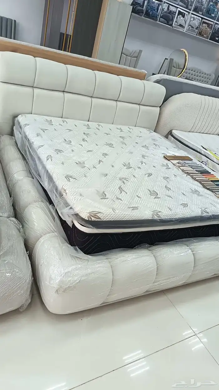 سراير وغرف نوم حسب الطلب السراير خشب سويدي وضمان 10 سنوات 1