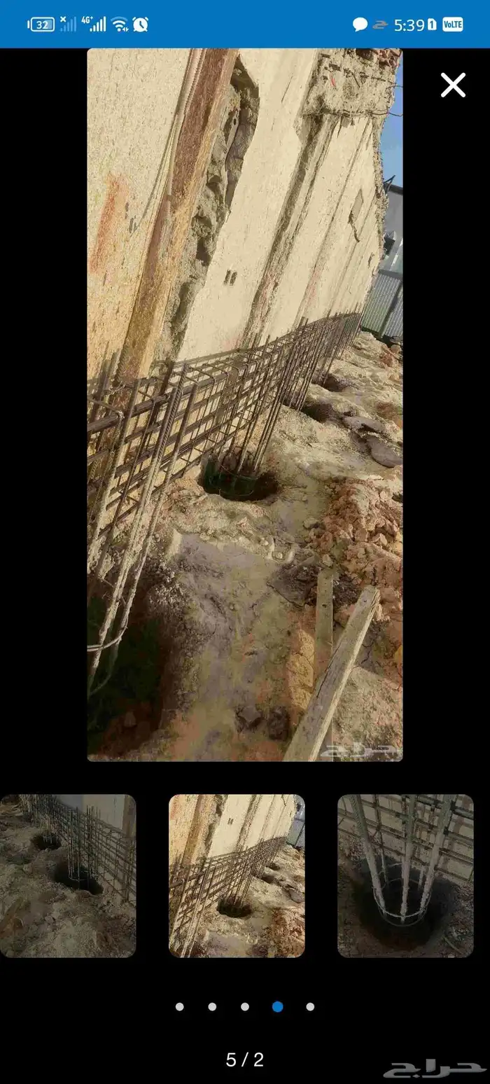 حفار حفر لستناديه وقواعد الطاقه الشمسيه وحفر الصواعق المطريه 0