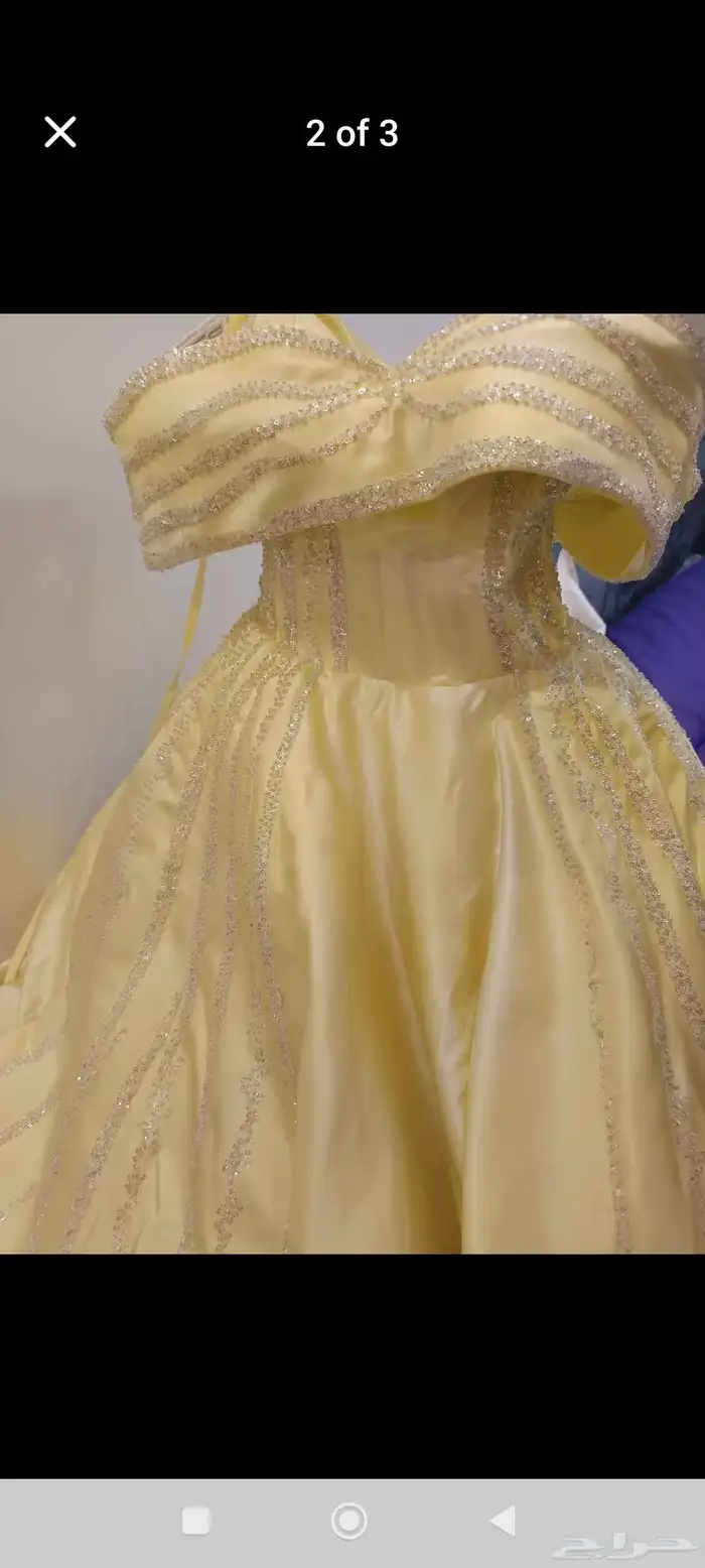 beautiful dress for sale 500sr 2