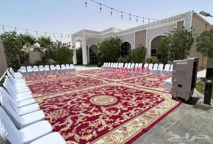 دفايات كراسي طاولات زل فرشات خيام تاجير شمال الرياض الملقا 1