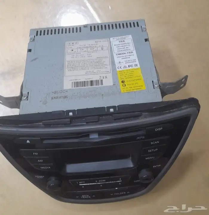 مسجل هونداي النترا وكالة مع الديكور 2016 2