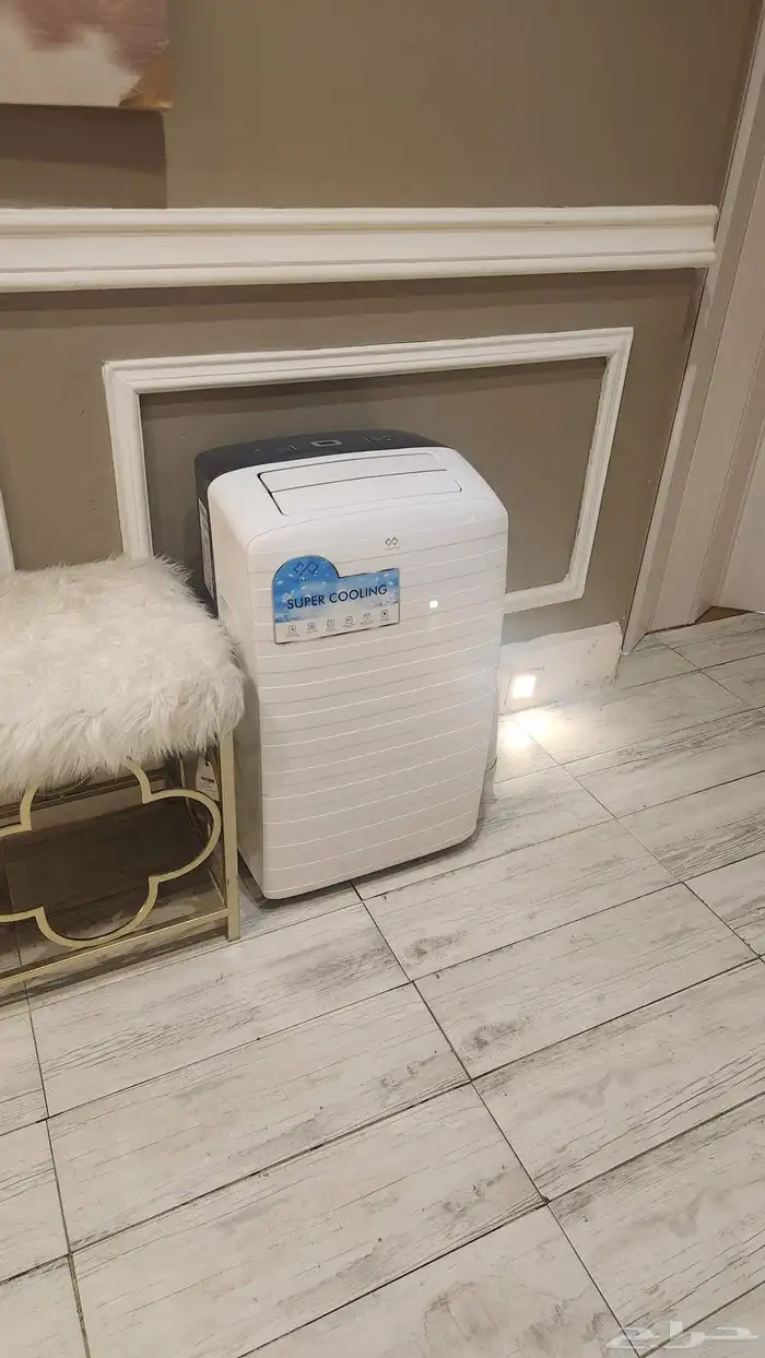 مكيف متحرك متنقل بحاله ممتازه 12