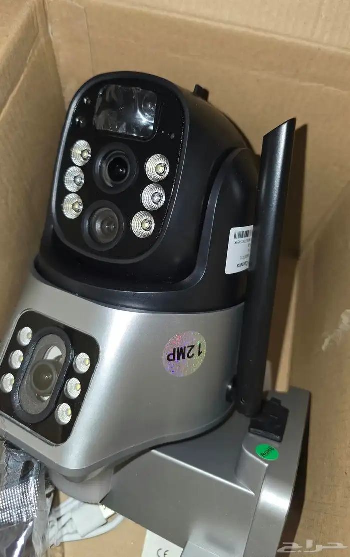 كامرا زوم طاقه شمسه 10X جودة تصوير عاليه 4Kوضوح عالي 1