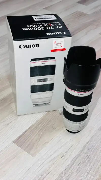 عدسة كانون canon 70-200 2.8 EF الاصدار الثالث شبه جديد index