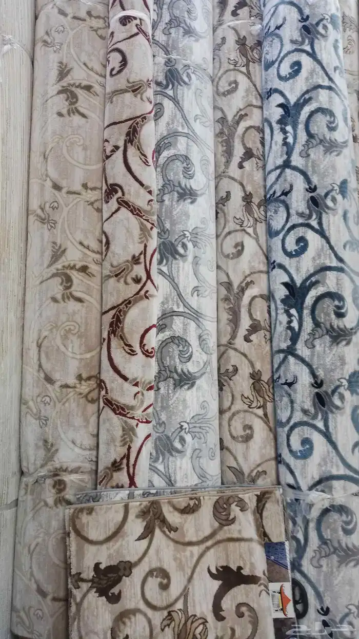 متوفر موكيت نقشه فرنسي تركي ومتوفر الحرير الصيني على تابي وت 0