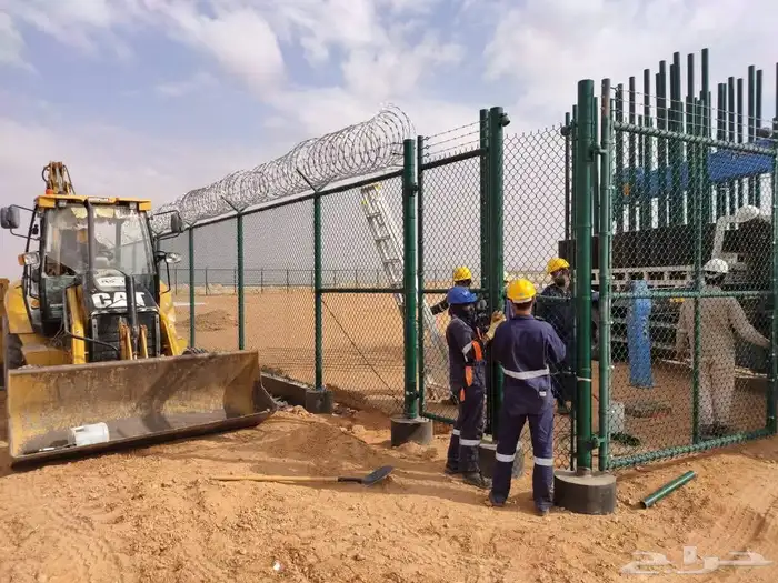 تركيب سياج شبك 4