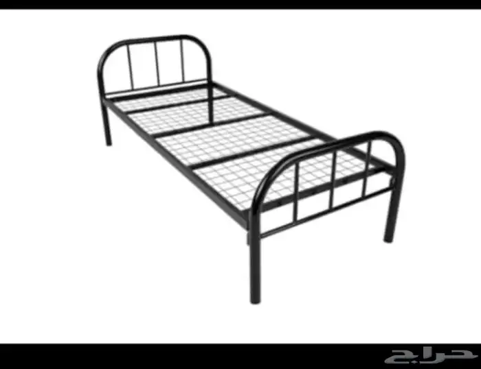 سرير خشب بوكس وسرير حديد 4