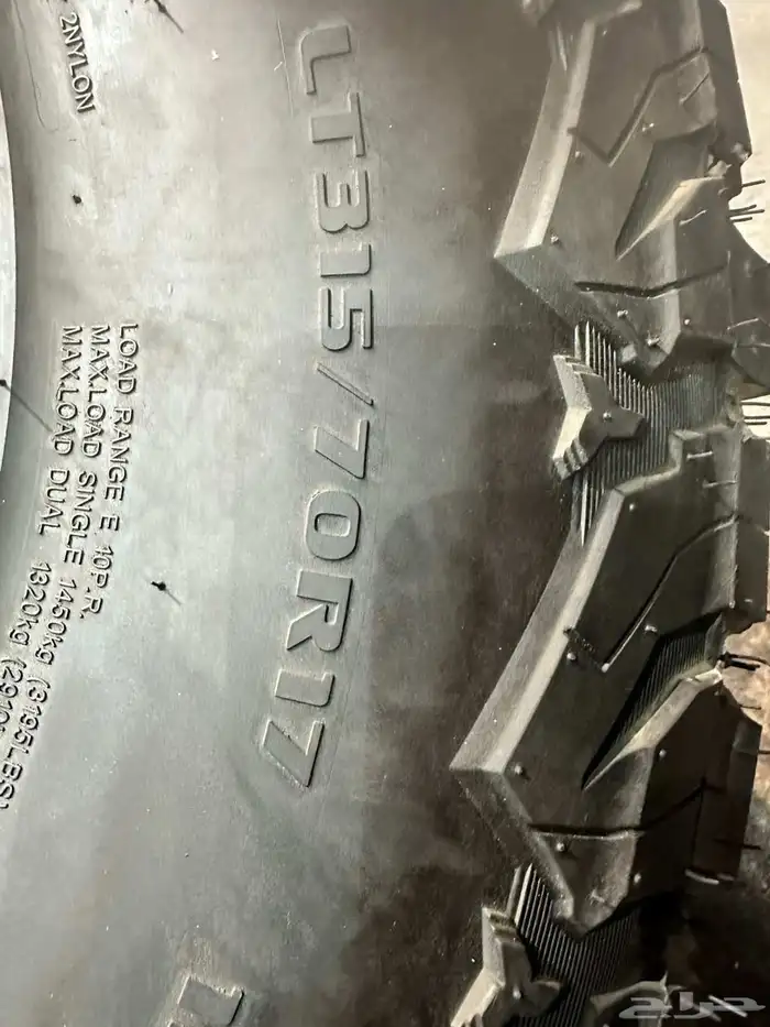 كفرات نص حجري مقاس 315 70 17تريخ 2024 5