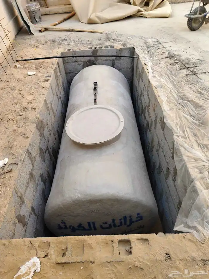 خزانات الفايبر جلاس الدفان وخزانات البلاستيك البولي ايثيلين 6