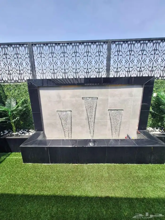 مظلات مع الزراعة شلالات ونوافير غرفة زجاجة 6