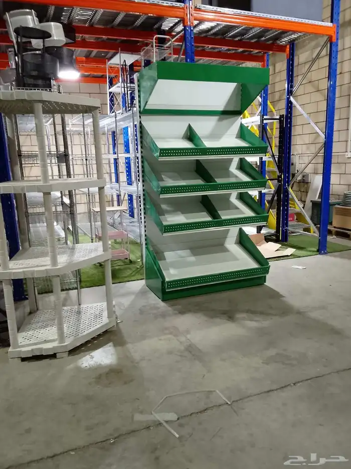 رفوف تخزين ارفف مستودعات رفوف سوبر ماركت طاولات مكاتب كاشير 7