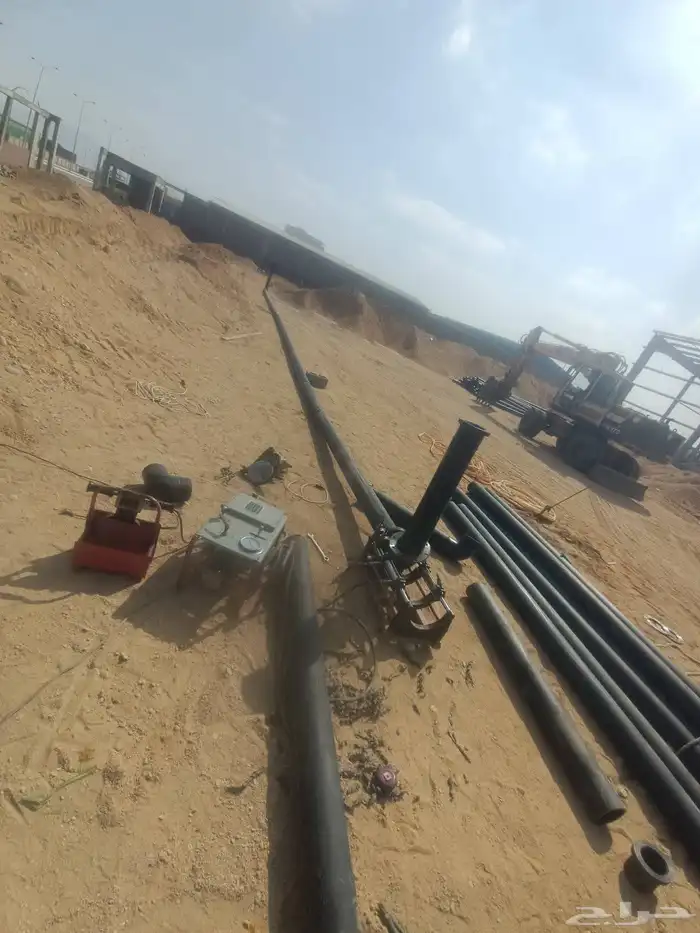 مقاول تركيب مواسير البولى ايثلين hdpe 4