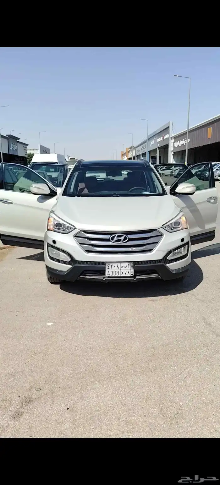 سنتافي 2014 6 سلندر بنزين البودي وكاله تحكمات دركسون تشغيل 5