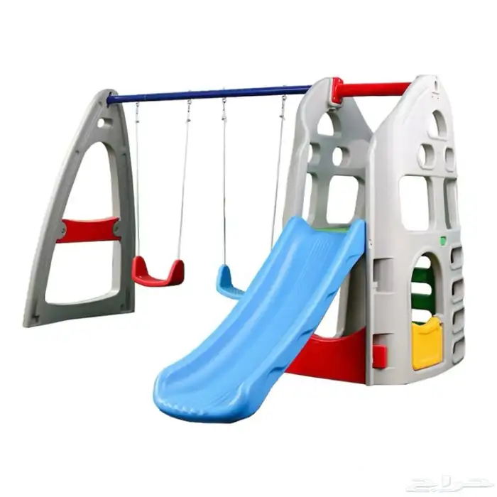 العاب اطفال مراجيح وزحاليق ضد الصدأ نطاطات ترامبولين 2