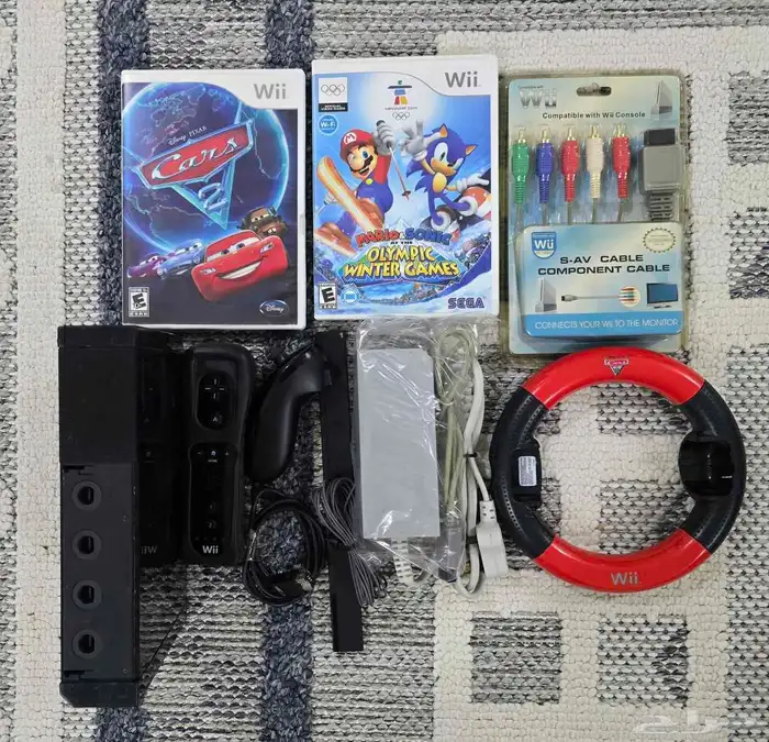 وي اسود Nintendo Wii 0