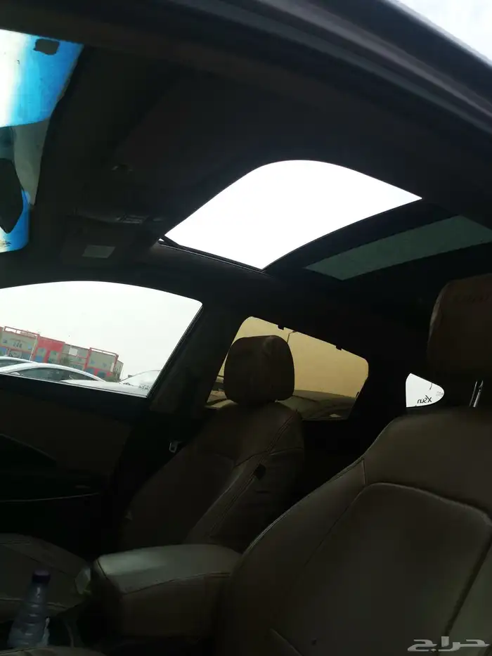 سيارة هيونداى سنتافي 2014 نص فل ما كينة جير شرط مفحوص 6سلند 6