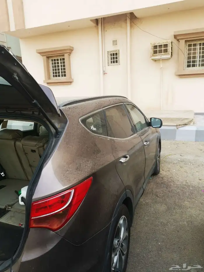 سيارة هيونداى سنتافي 2014 نص فل ما كينة جير شرط مفحوص 6سلند 1