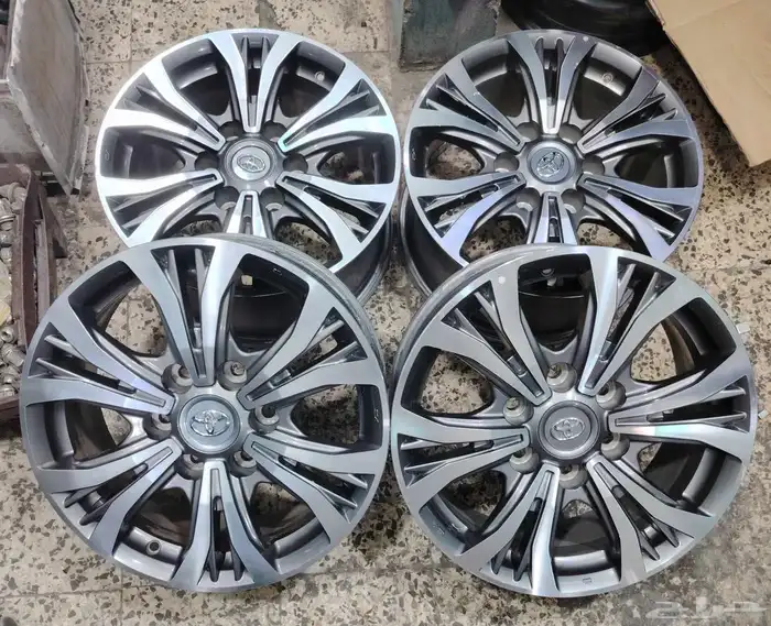 جنوط هايلكس دبل اصلي وكاله مقاس 17 مديل 2017 0