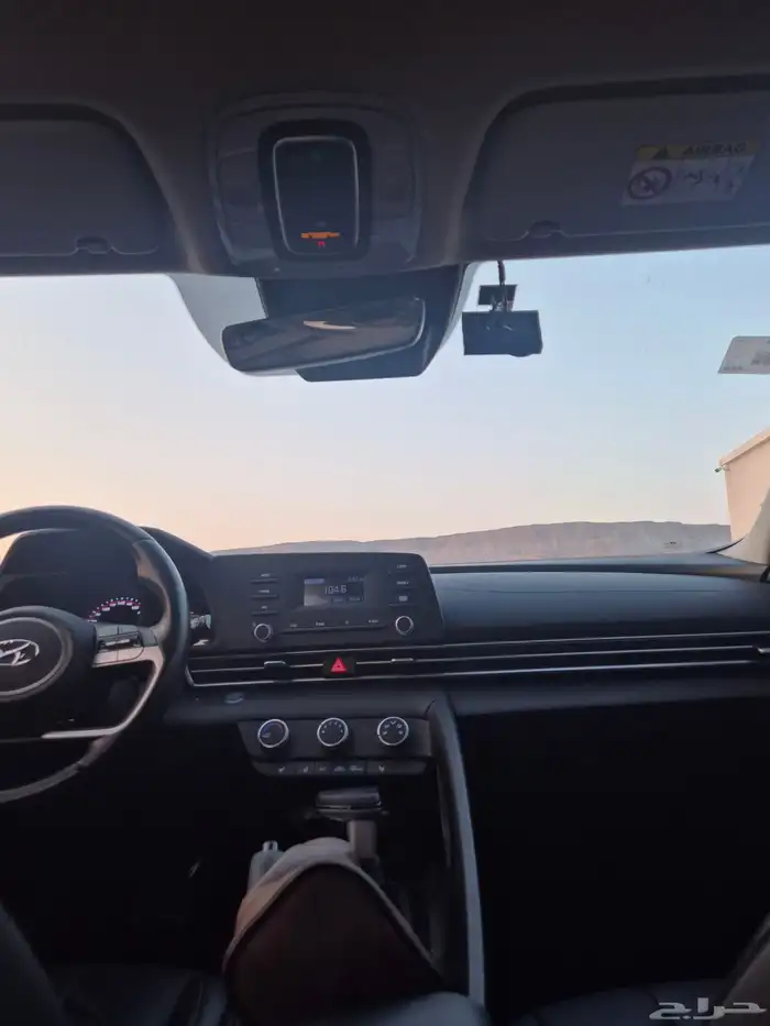 هونداي النترا افانتي موديل 2022 بطاقه جمركيه وارد كوريا 15