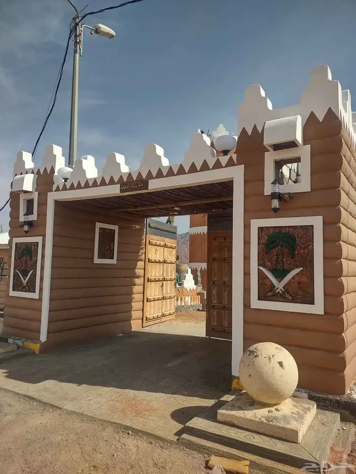 اعمال تراثيه بناء افران شويات مشبات 6