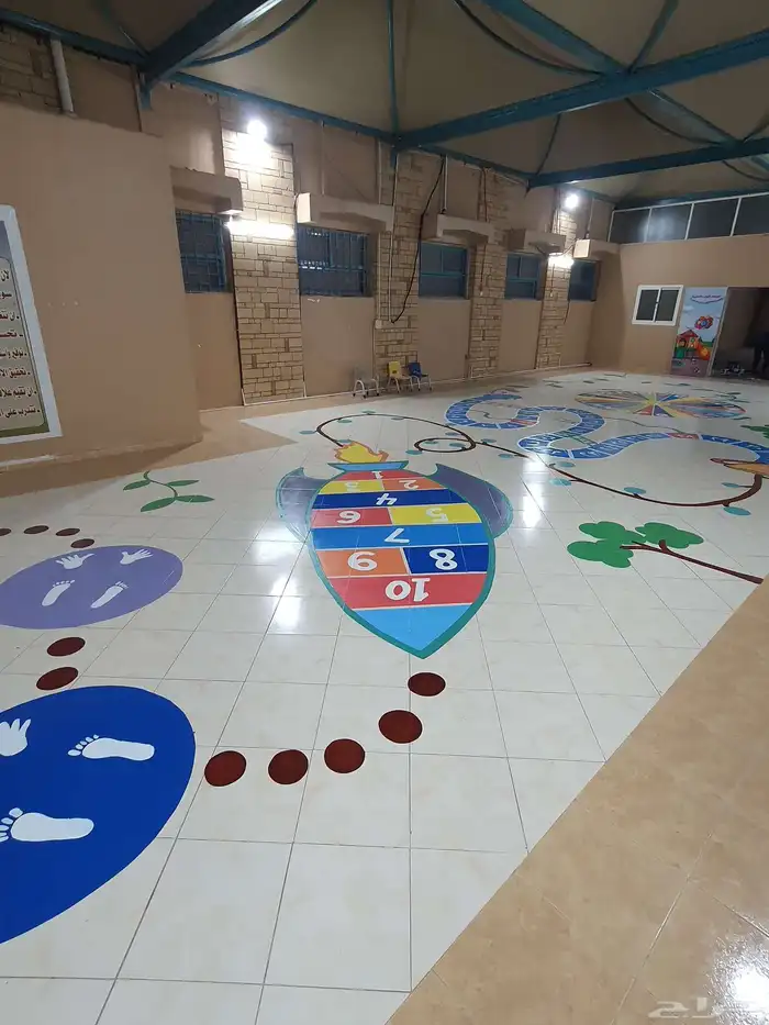 رسم ارضيات ايبوكسي 1