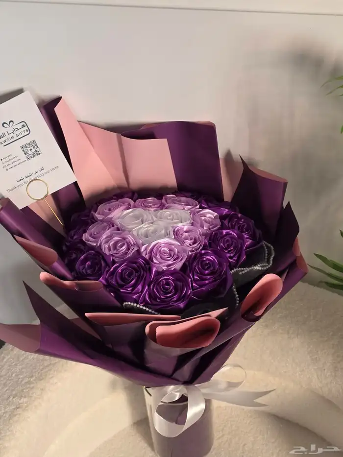 ورد البنفسج ورد صناعي معطر 4