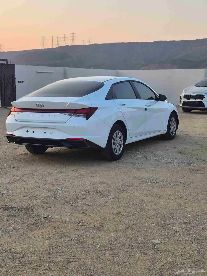 هونداي النترا افانتي موديل 2022 بطاقه جمركيه وارد كوريا 4