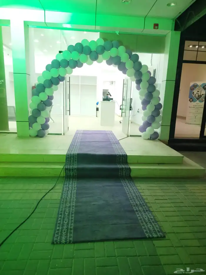 تاجير اقوص بالون كشافات ليزر بوابات جميع انواع الافتتاح 2