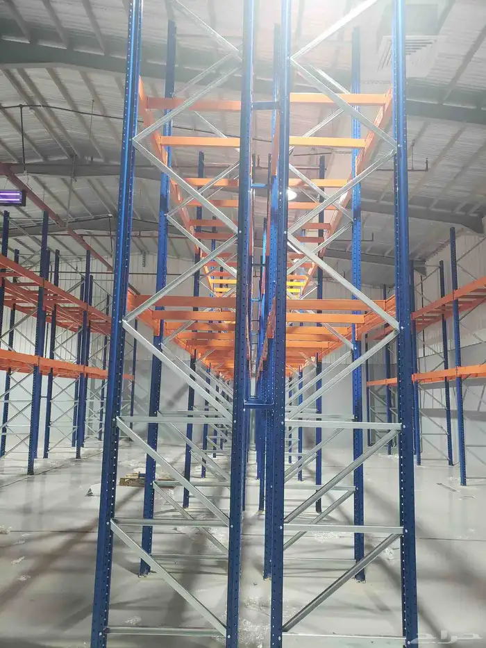 ارفف مستودعات بجميع انواعها حمولات خفيفه وثقيله 0