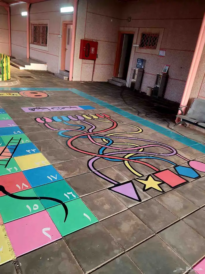 رسم ارضيات ايبوكسي 6