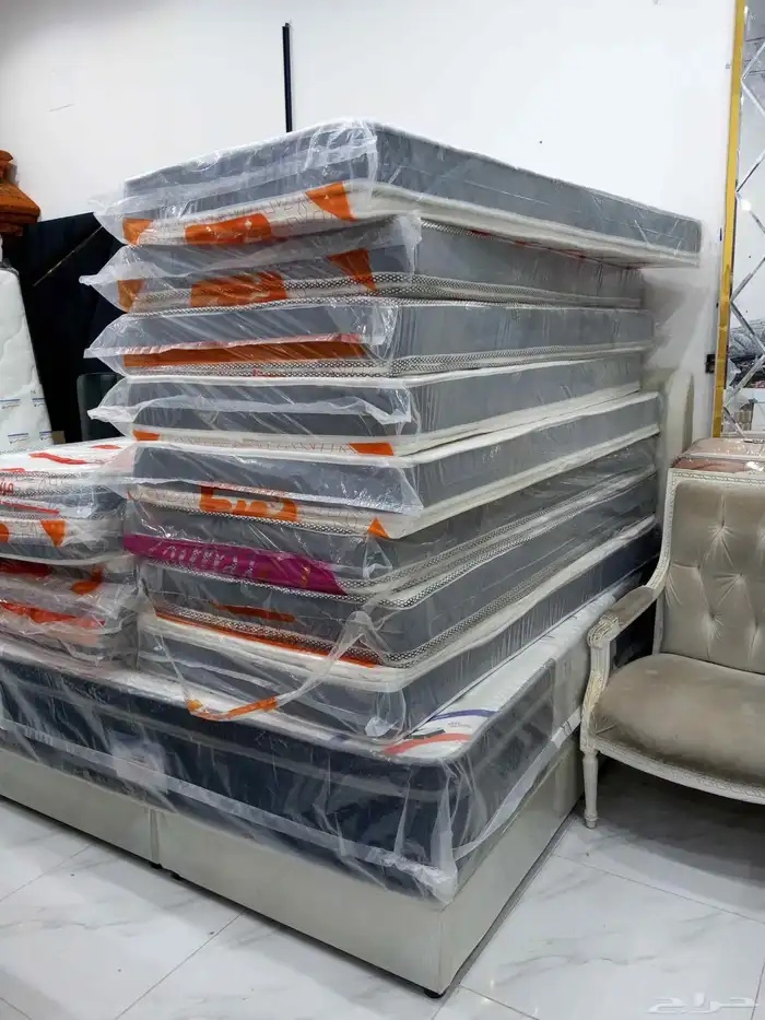 مراتب سراير مفارش بطانيات جميع انواع الماقاصات مراتب مراتب 7