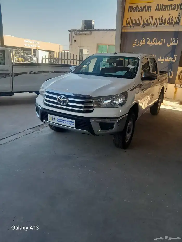 تويوتا هايلكس غمارتين ديزل سلق دبل موديل 2025 2