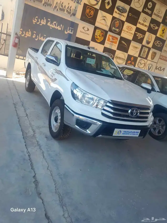 تويوتا هايلكس غمارتين ديزل سلق دبل موديل 2025 1