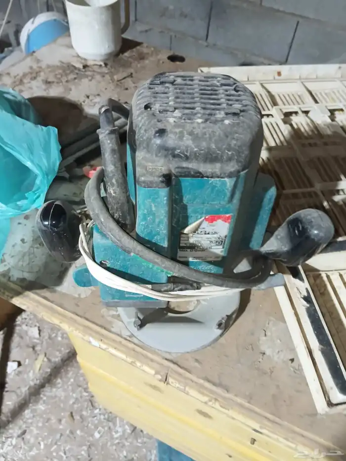 منشار زاوية روتر ماكيتا يابانيه ع شرط مكينة سنفرة م دباسة 2