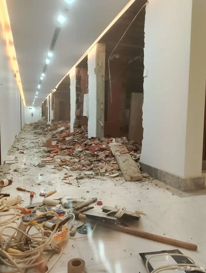 مقاول تكسير وترميم العماير والمنازل وتعديل في المحلات التجار 4