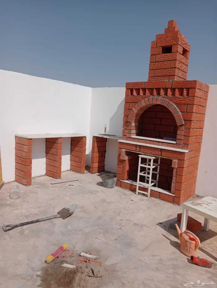 معلم أفران عيش معلم شوايات معلم مشبات حفرة مندي ديكورامطعم 4