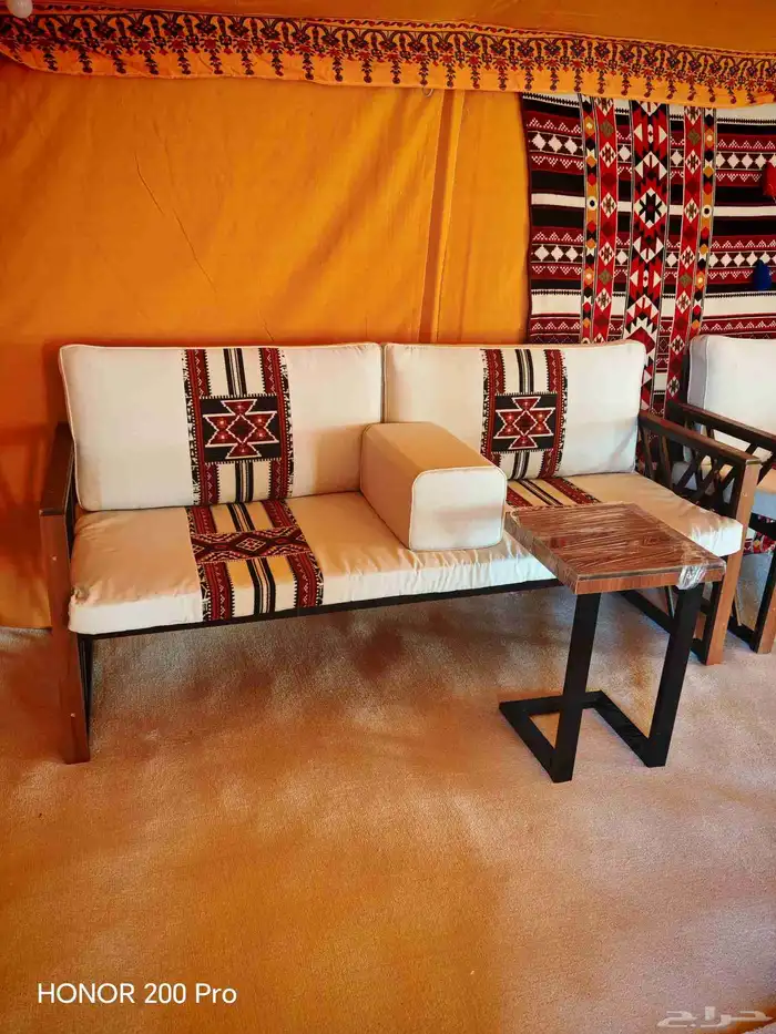 جلسه كويتي حديد ثقيل 1ملي وربع مراكيز جلسه حوش 0