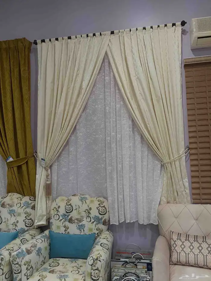 ستائر جلسات عربية كنب مجالس عربية 10