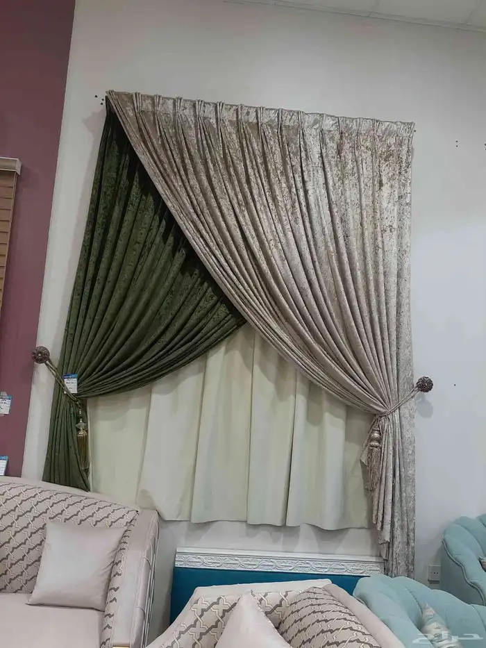 ستائر جلسات عربية كنب مجالس عربية 11