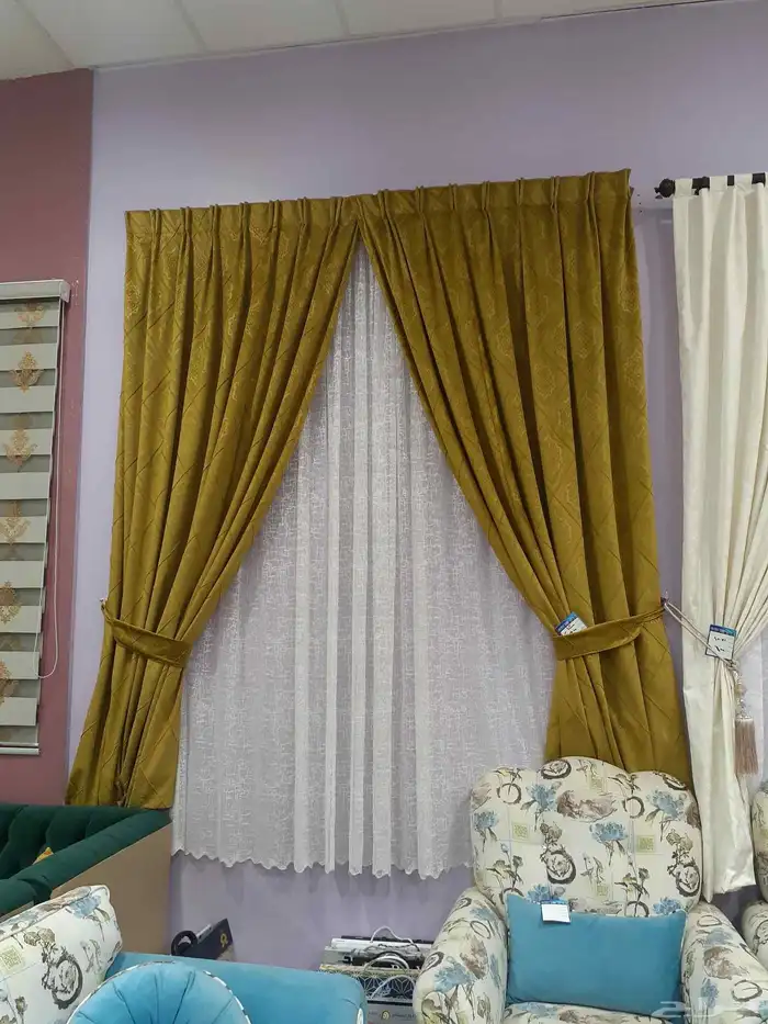 ستائر جلسات عربية كنب مجالس عربية 7